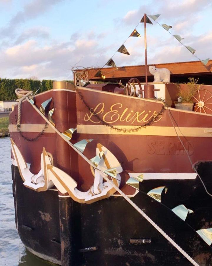 Bateau Entre Lille Et Paris Bed and Breakfast Thourotte Eksteriør billede